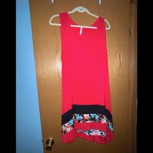 3x long tank top tunic